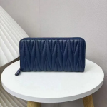 Cow Accordion Quilted Long Wallet — элегантность и вместительность в одном аксессуаре