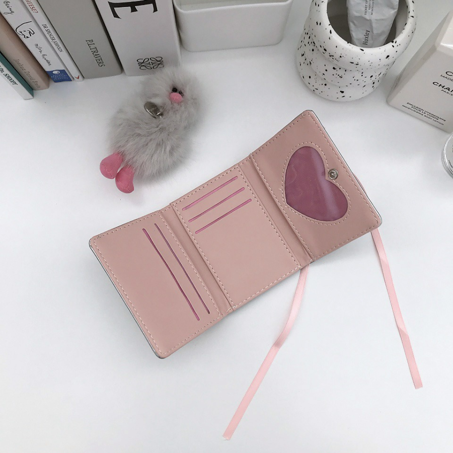 Lovely Balletcore Ribbon Wallet Pouch with Silver Eyelets — нежность и изящность в каждом аксессуаре