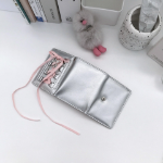 Lovely Balletcore Ribbon Wallet Pouch with Silver Eyelets — нежность и изящность в каждом аксессуаре