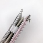 Unique Silver 5-Ring Diary Card Wallet with Pin Pin — стиль и функциональность в одном аксессуаре