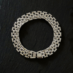 Браслет с цепочкой в стиле высококачественных часов