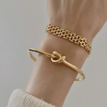 Браслет с цепочкой в стиле высококачественных часов