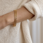 Браслет с цепочкой в стиле высококачественных часов