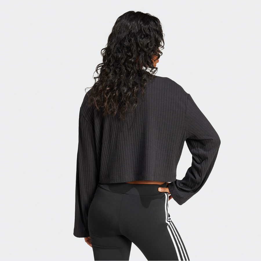 Adidas Essentials Wide Rib Long Sleeve Tee