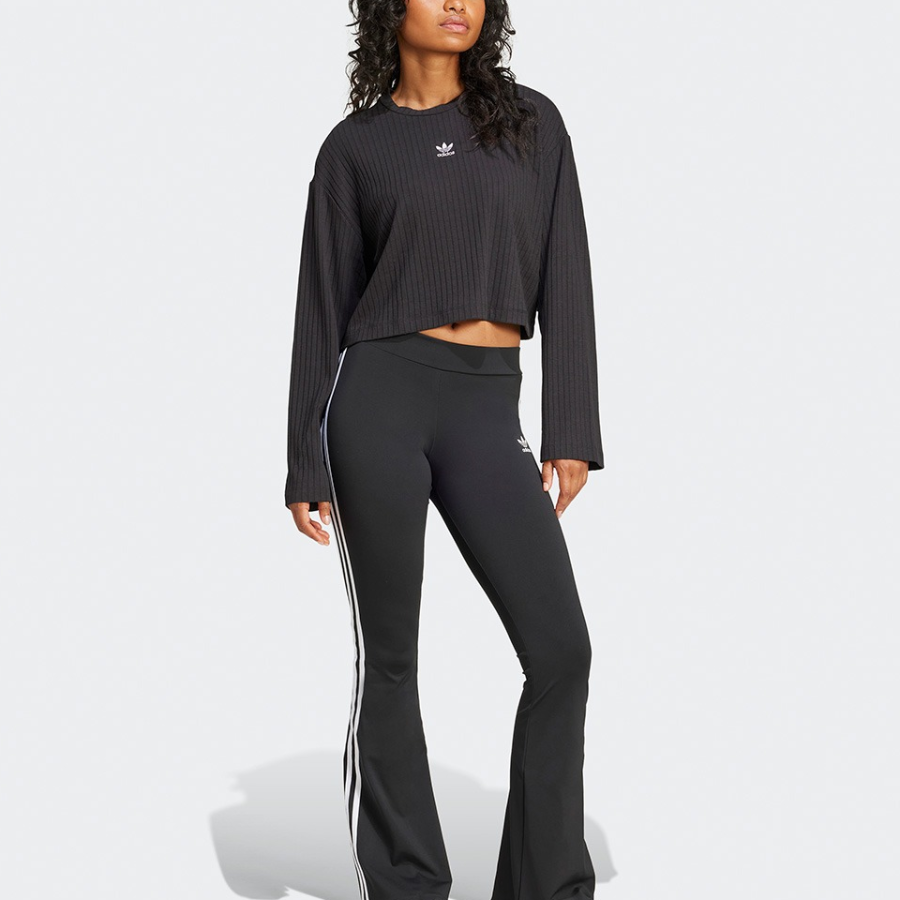 Adidas Essentials Wide Rib Long Sleeve Tee