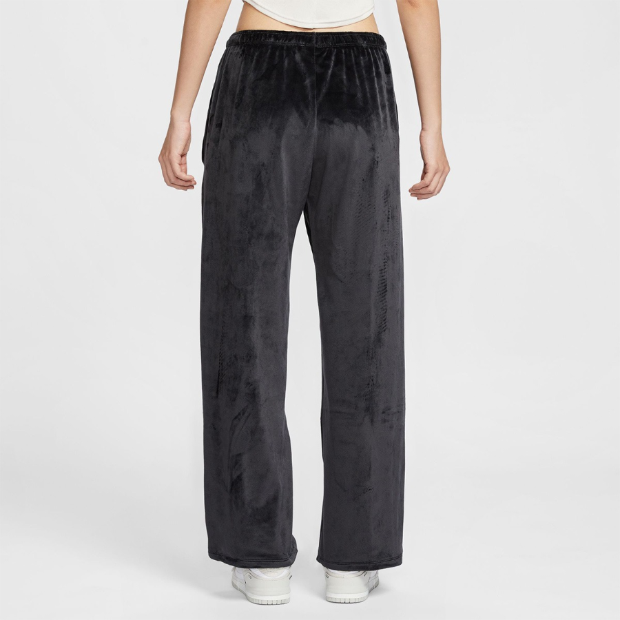 Nike Sportswear Women’s Chill Velour Mid-Rise Open Hem Sweatpants