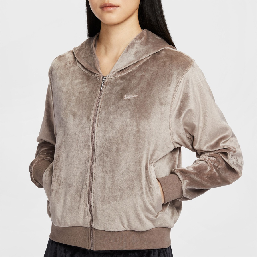 Nike Sportswear Women’s Chill Velour Full-Zip Hoodie