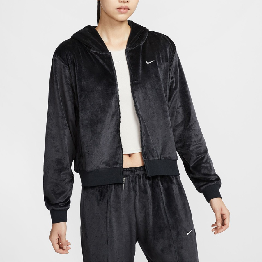 Nike Sportswear Women’s Chill Velour Full-Zip Hoodie