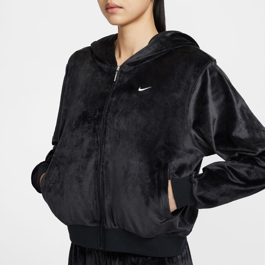 Nike Sportswear Women’s Chill Velour Full-Zip Hoodie