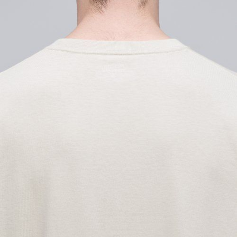 Cooltandard Crew Neck Long Sleeve T-shirt [Ecru]