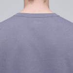 Cooltandard Crew Neck Long Sleeve T-shirt [Purple Gray]