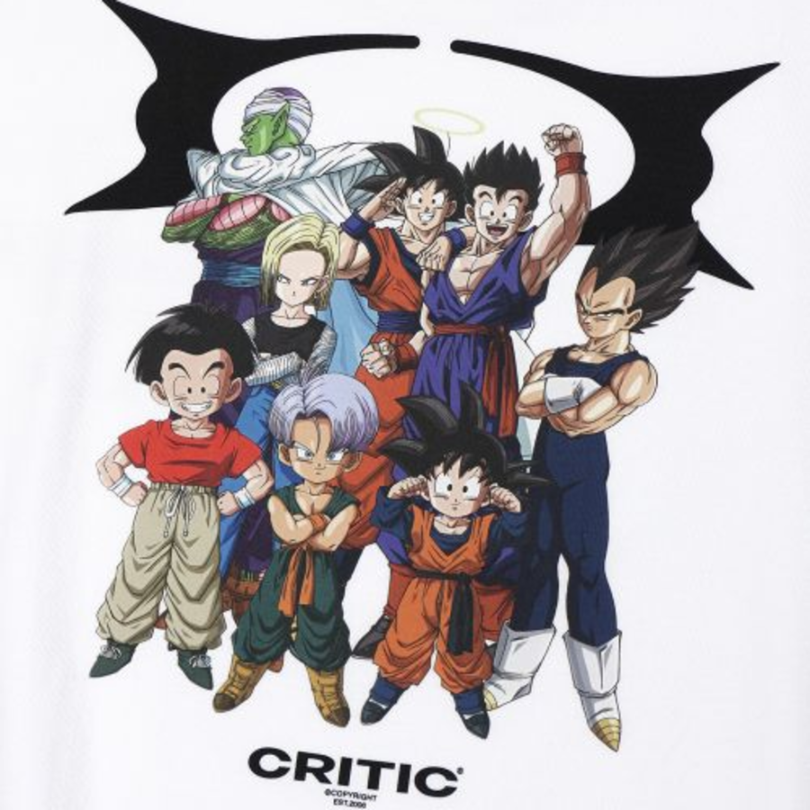 CRITIC x Dragon Ball Z Goodbye T-shirt [White]