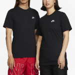 Nike Sportswear Club T-shirt M [Black:White] – AR4999-013