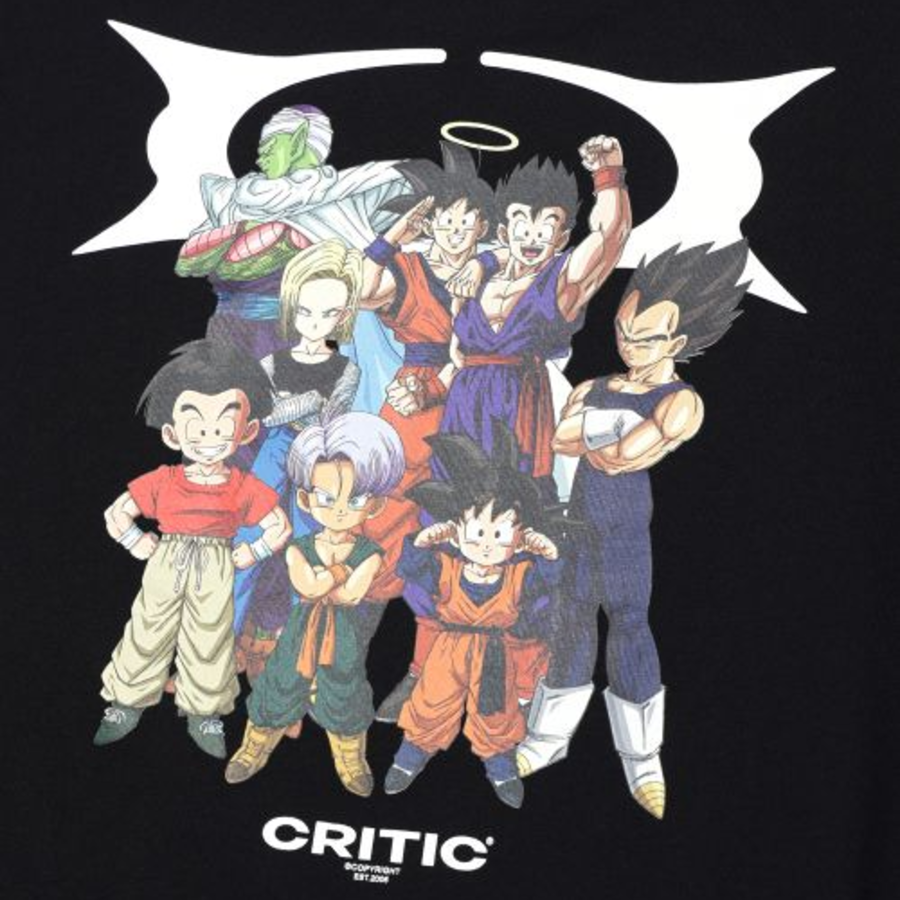 CRITIC x Dragon Ball Z Goodbye T-shirt [Black]