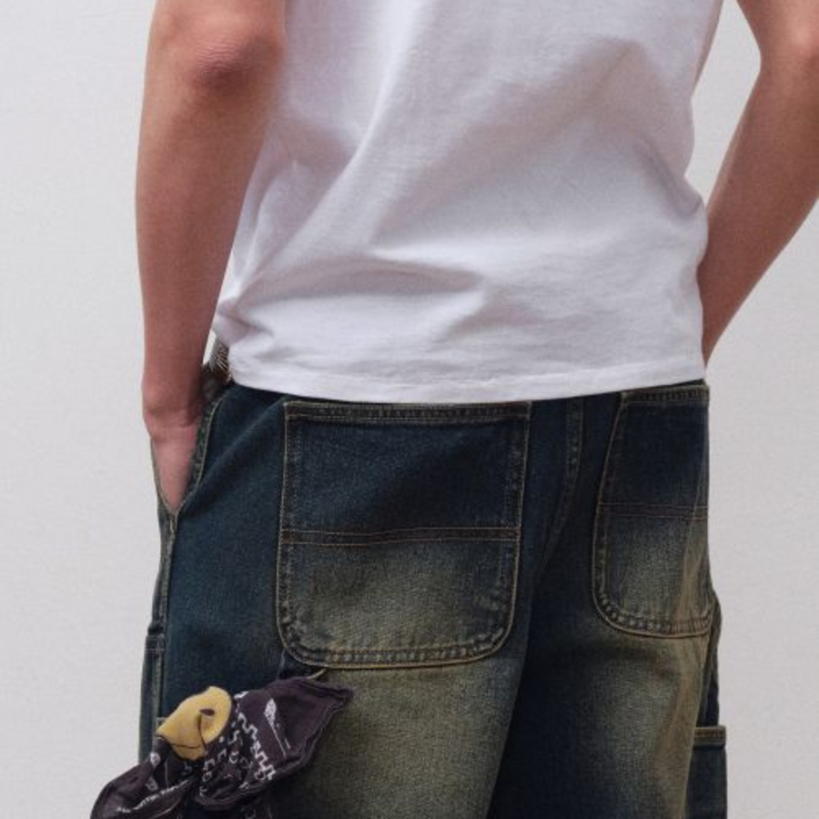 Musinsa Standard Classic Ringer T-shirt [White]