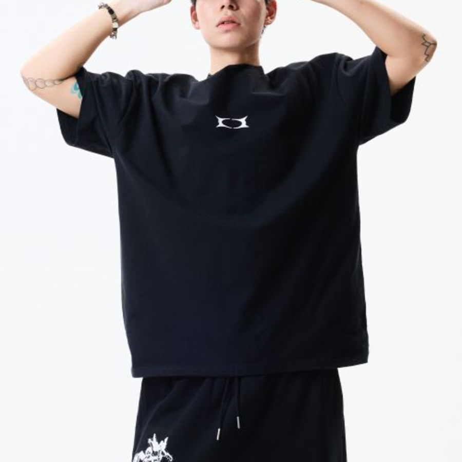 CRITIC OG Wormhole Logo T-shirt [Black]