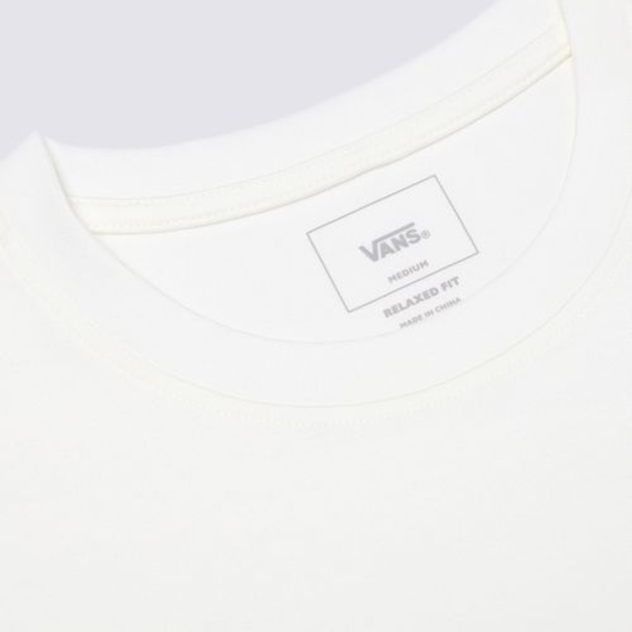 VANS Speaker GFX Short Sleeve T-shirt [Marshmallow] — VN000NMFFS81