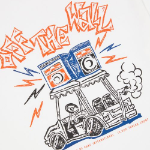 VANS Speaker GFX Short Sleeve T-shirt [Marshmallow] — VN000NMFFS81