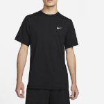 Nike Dri-FIT UV Hyverse Short Sleeve Fitness Top M [Black/White] — DV9840-010