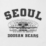 MSS x KBO Ballpark Short Sleeve T-shirt [White / Seoul Doosan Bears]
