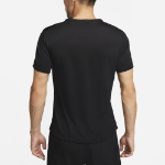 Nike Dri-FIT UV Mylar Short Sleeve Running Top M [Black] — DV9316-010