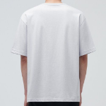 Relaxed Fit Crew Neck Short Sleeve T-shirt [Ash Gray]
