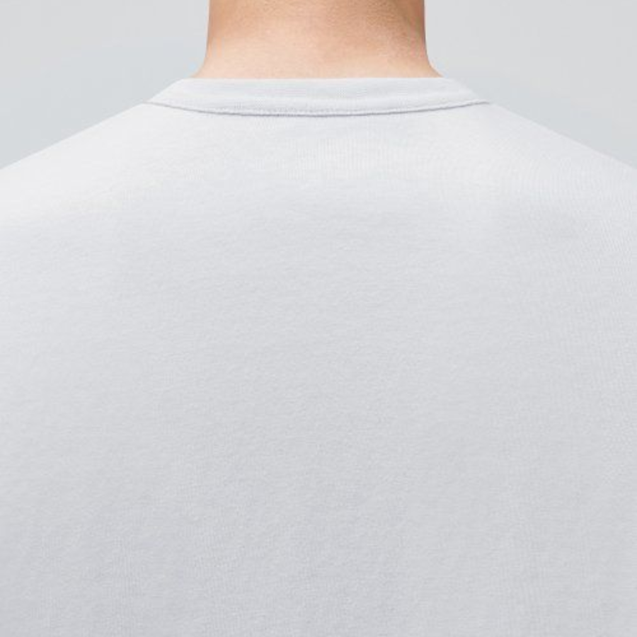 Relaxed Fit Crew Neck Short Sleeve T-shirt [Ash Gray]