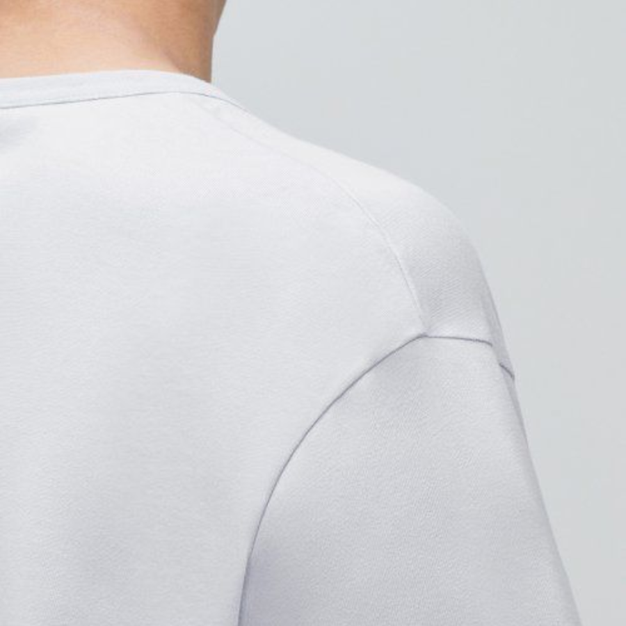 Relaxed Fit Crew Neck Short Sleeve T-shirt [Ash Gray]