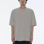 Cooltandard Oversized Crew Neck Short Sleeve T-shirt [Mushroom]