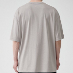 Cooltandard Oversized Crew Neck Short Sleeve T-shirt [Mushroom]