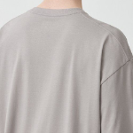 Cooltandard Oversized Crew Neck Short Sleeve T-shirt [Mushroom]