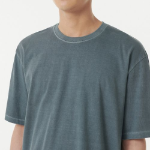 Pigment Relaxed Crew Neck T-shirt [Peacock Blue]