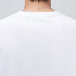 Relax Fit Crew Neck Pocket Short Sleeve T-shirt [White]