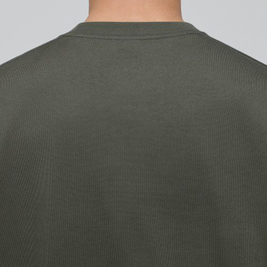 Heavyweight Relaxed Crew Neck Short Sleeve T-shirt [Dusty Khaki]