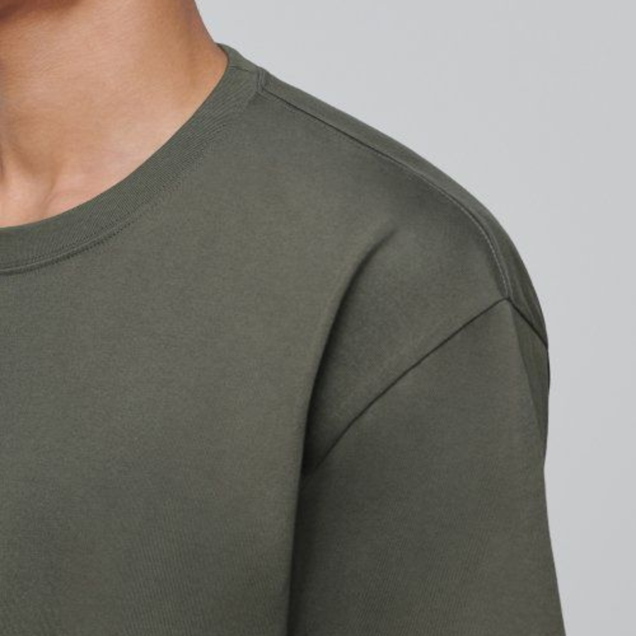 Heavyweight Relaxed Crew Neck Short Sleeve T-shirt [Dusty Khaki]