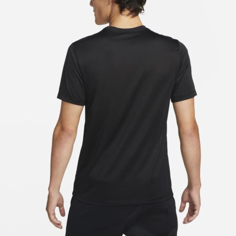 Nike Dri-FIT Fitness T-shirt M [Black/Matte Silver]