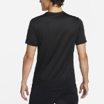 Nike Dri-FIT Fitness T-shirt M [Black/Matte Silver]