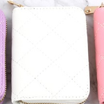 Quilted Accordion Zip Wallet — компактность и изысканный стиль каждый день
