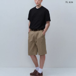 Heavyweight Relaxed Crew Neck Pocket T-shirt [Black]