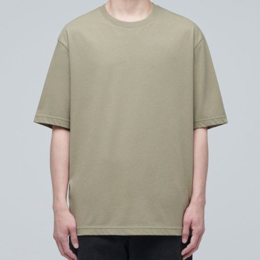 Cooltandard Relaxed Fit Crew Neck Short Sleeve T-shirt [Warm Sand]