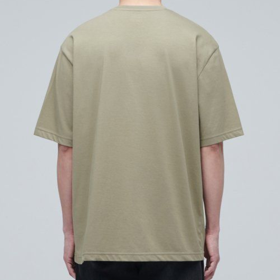 Cooltandard Relaxed Fit Crew Neck Short Sleeve T-shirt [Warm Sand]