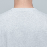 Relaxed Fit Crew Neck Short Sleeve T-shirt 2 [Light Gray]