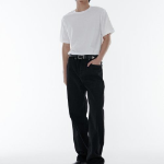 Supima Basic Crew Neck Short Sleeve T-shirt [White]