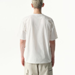 City Leisure Utility Mesh Pocket Woven T-shirt [White]