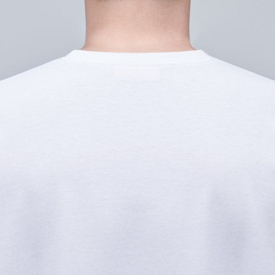 [GREEN] Recycled Relaxed Crew Neck Short Sleeve T-shirt [White]