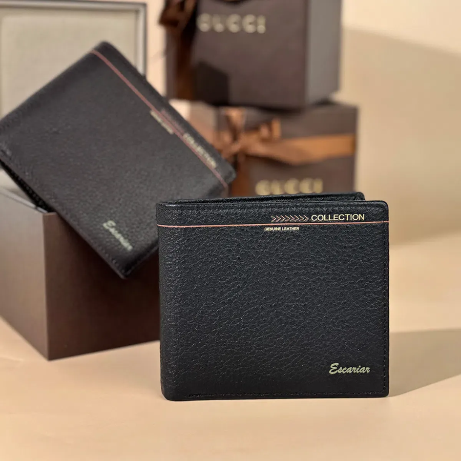 Leather Bi-Fold Wallet — классика, проверенная временем