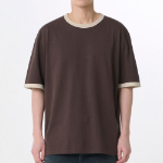 Relaxed Ringer T-shirt [Brown]