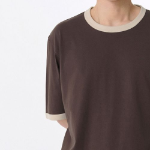 Relaxed Ringer T-shirt [Brown]