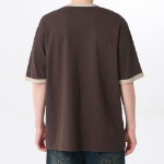 Relaxed Ringer T-shirt [Brown]