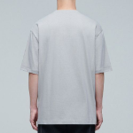 Relaxed Fit Crew Neck Short Sleeve T-shirt 2 [Light Gray]
